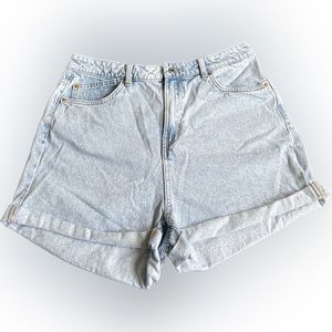 Primark Denim & Co High Waist cuffed Denim Shorts